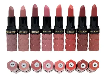 Miss Rose Professional Makeup Matte Long Lasting Waterproof Lipstick 100% Originals