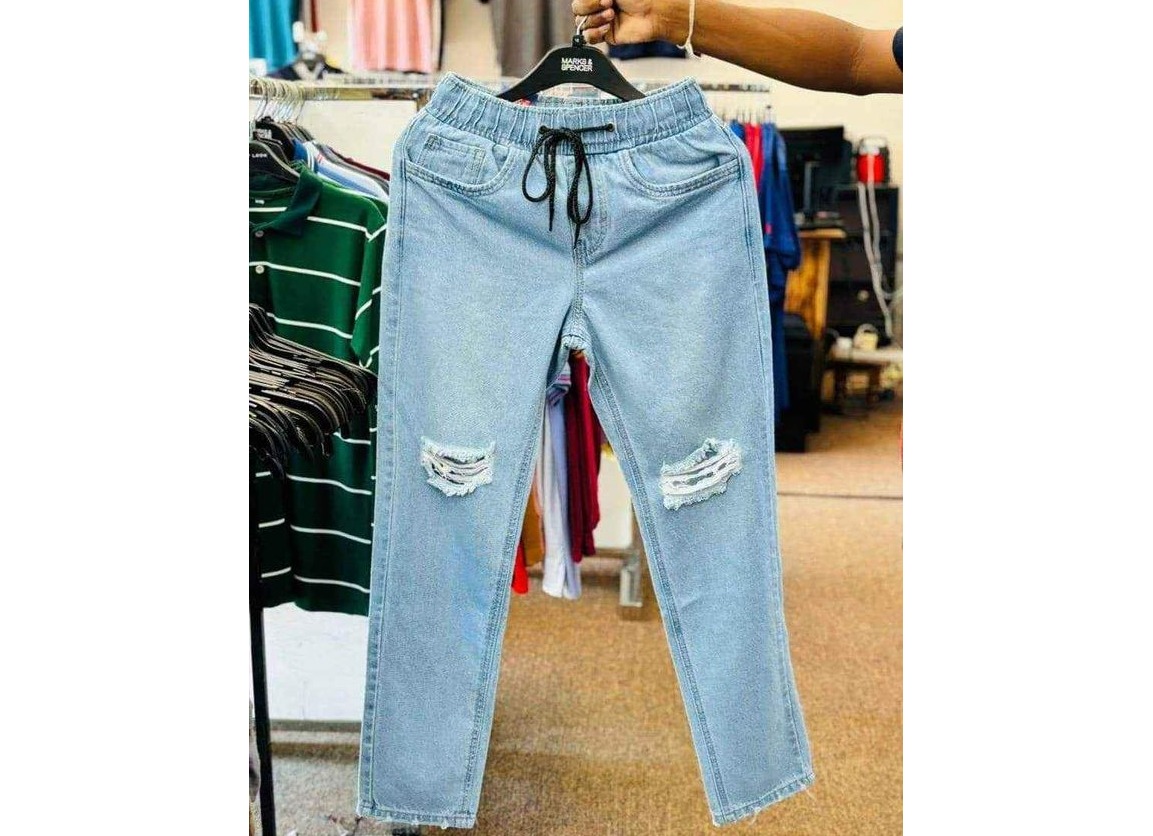 Denim trousers