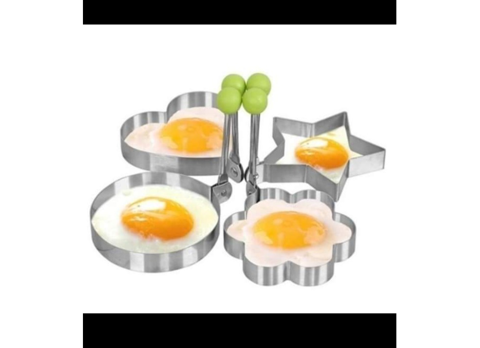 Different shapes of metal omelet  pancake molds