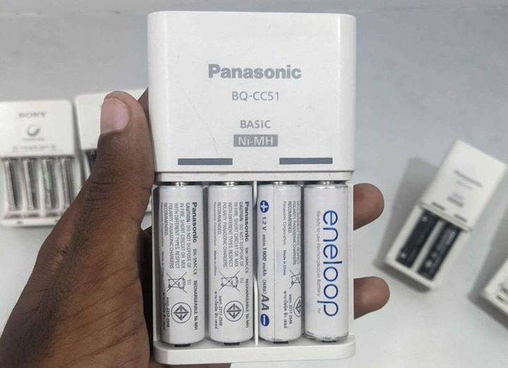 Eneloop Rechargable Batteries With Chagers