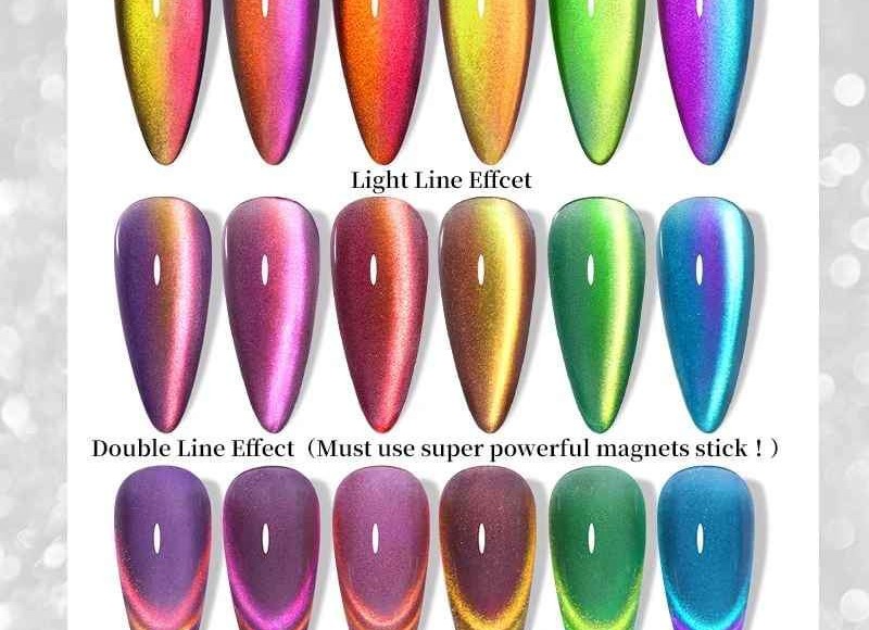 9D cat eye magnetic gel nail polish