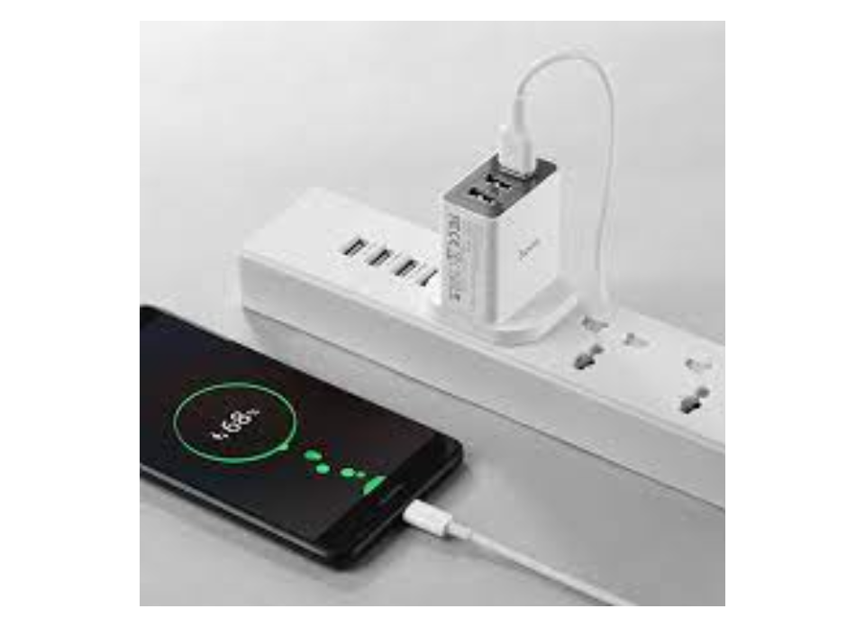 Hoco Wall Charger C48 3 USB ports UK