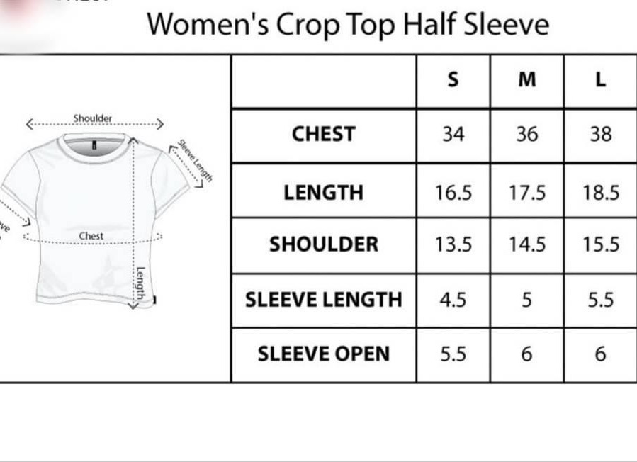 HALF SHORT SLEEVE RIBBED CROP TOP