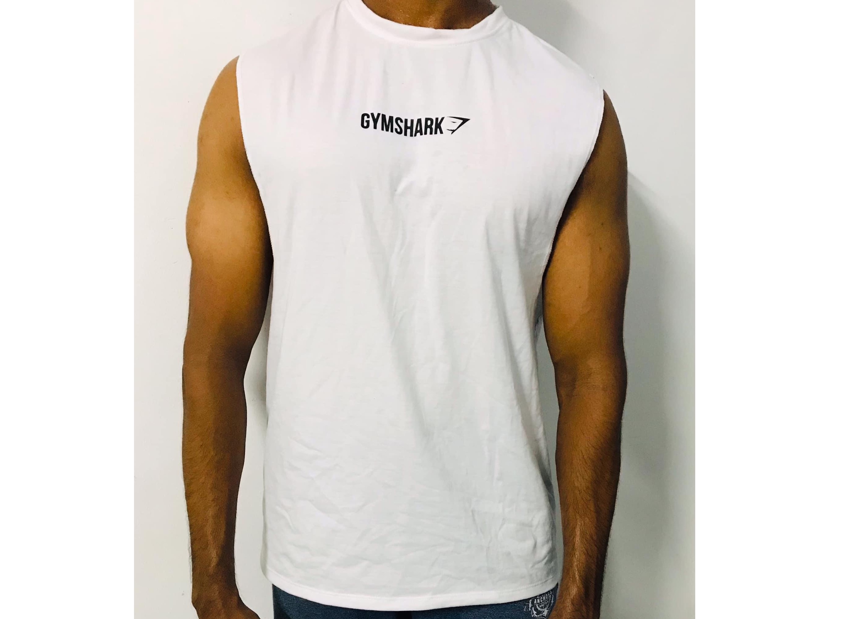 Mens cotton gym tank tops