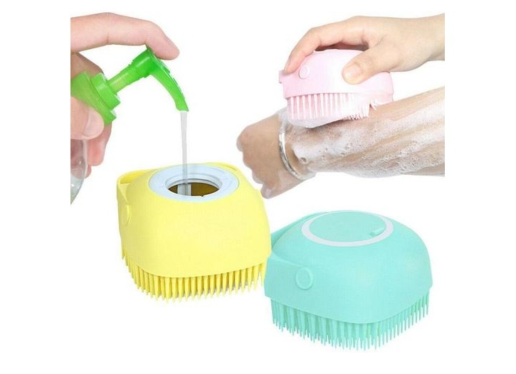 2-in-1 Soap Dispenser Scrubber