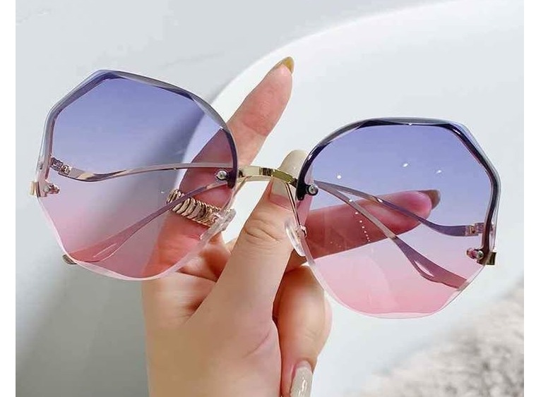 Ocean Lense Borderless Trimmed Fashionable Sunglasses