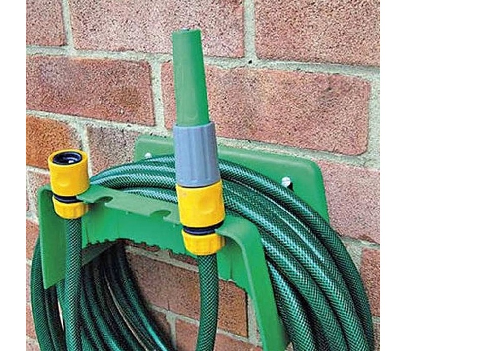 Garden Hoses Pool Hose Holder Wall Mounted Garden Tools Durable Holds 10 Metres 4 Inch Water Pipe