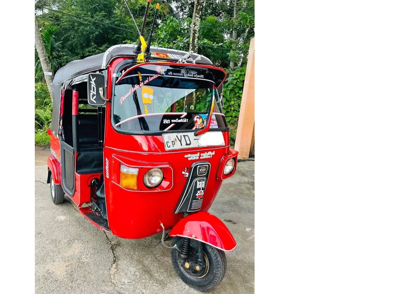 Bajaj three wheel