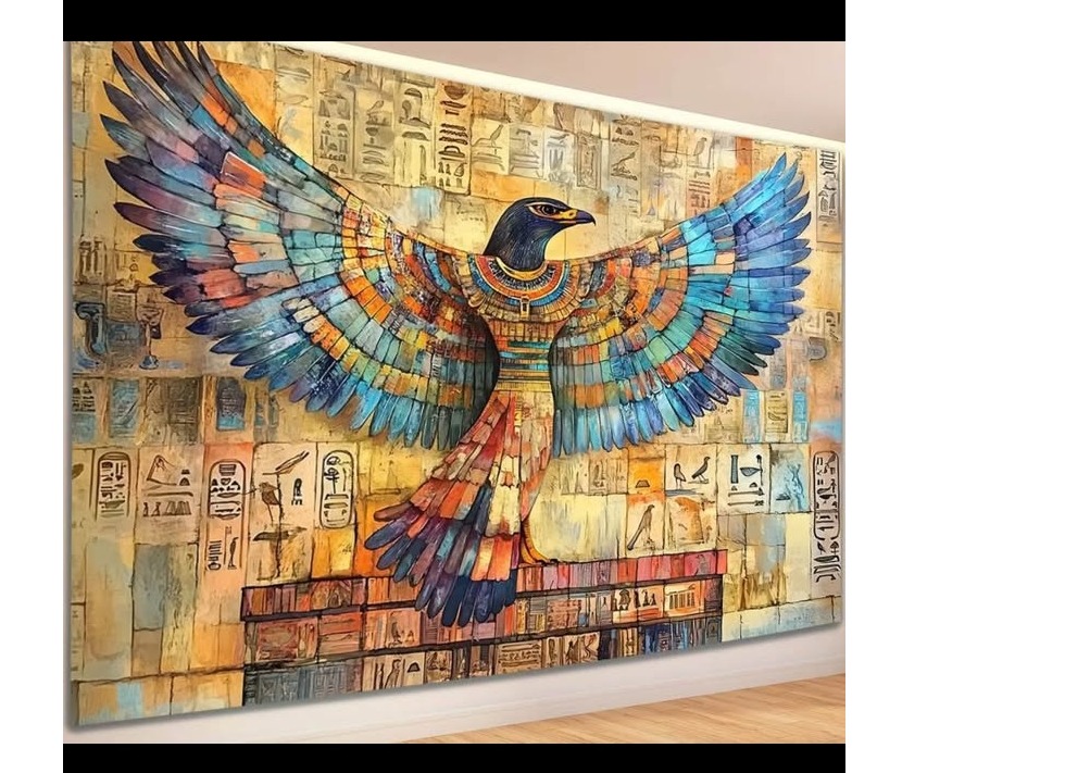 Wall Deco - Egyptian Sun God Tapestry