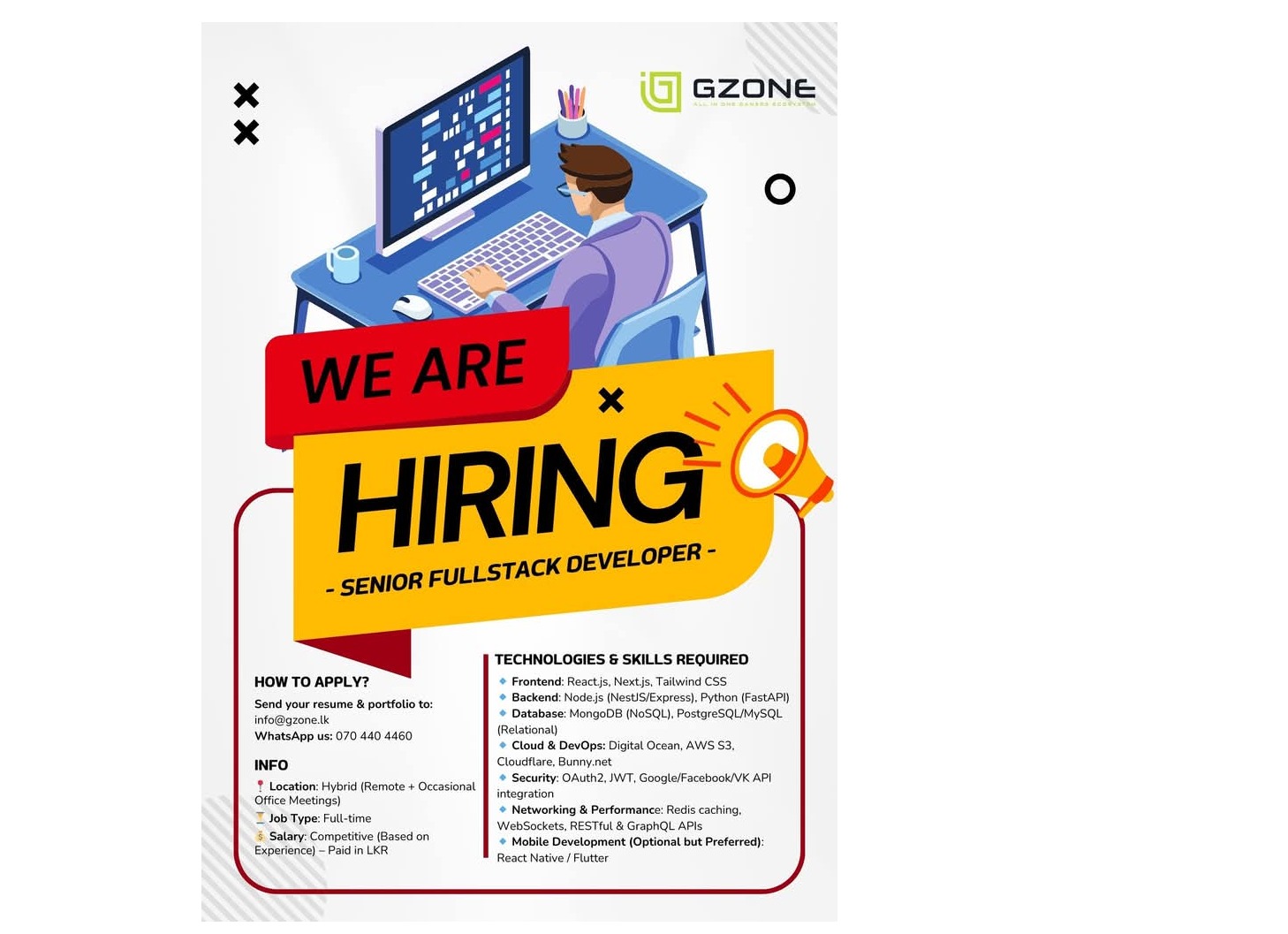 Senior full stack developer