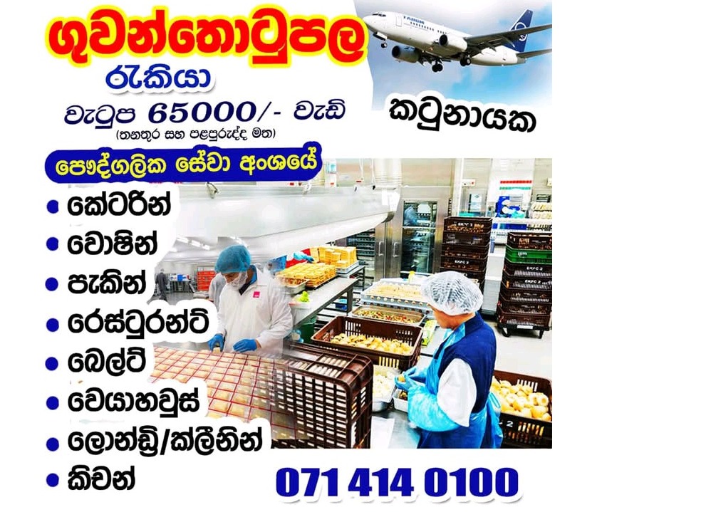 ගුවන්තොටුපළ රැකියා