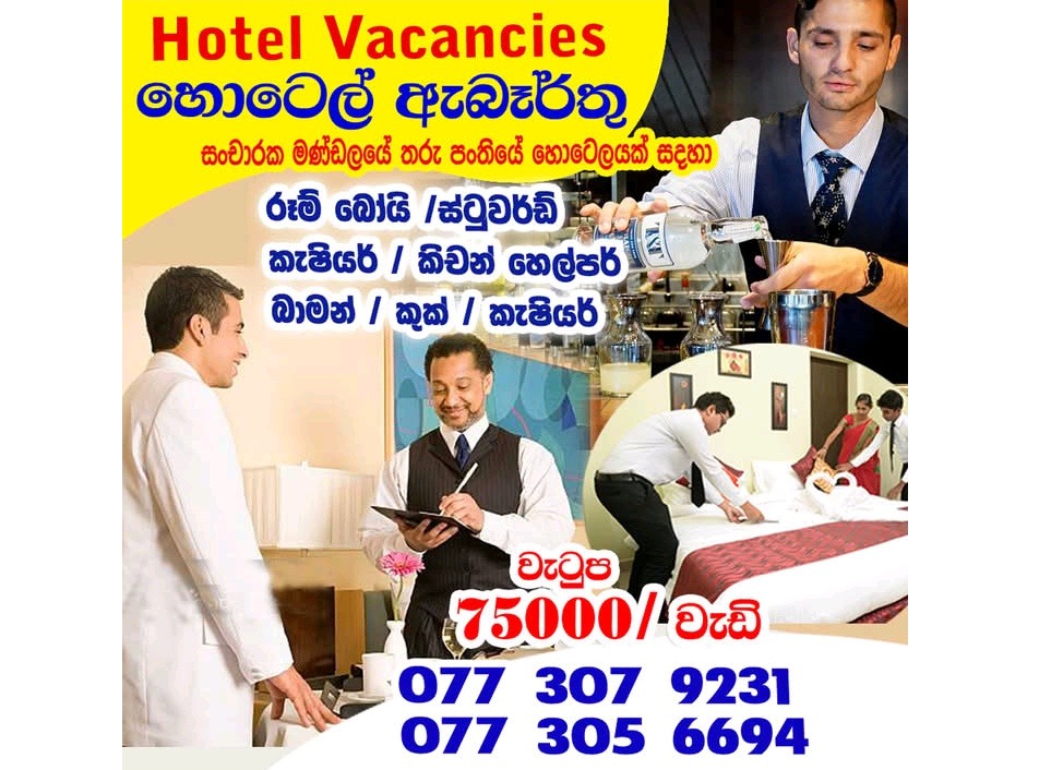 Hotel vacancies 🏨