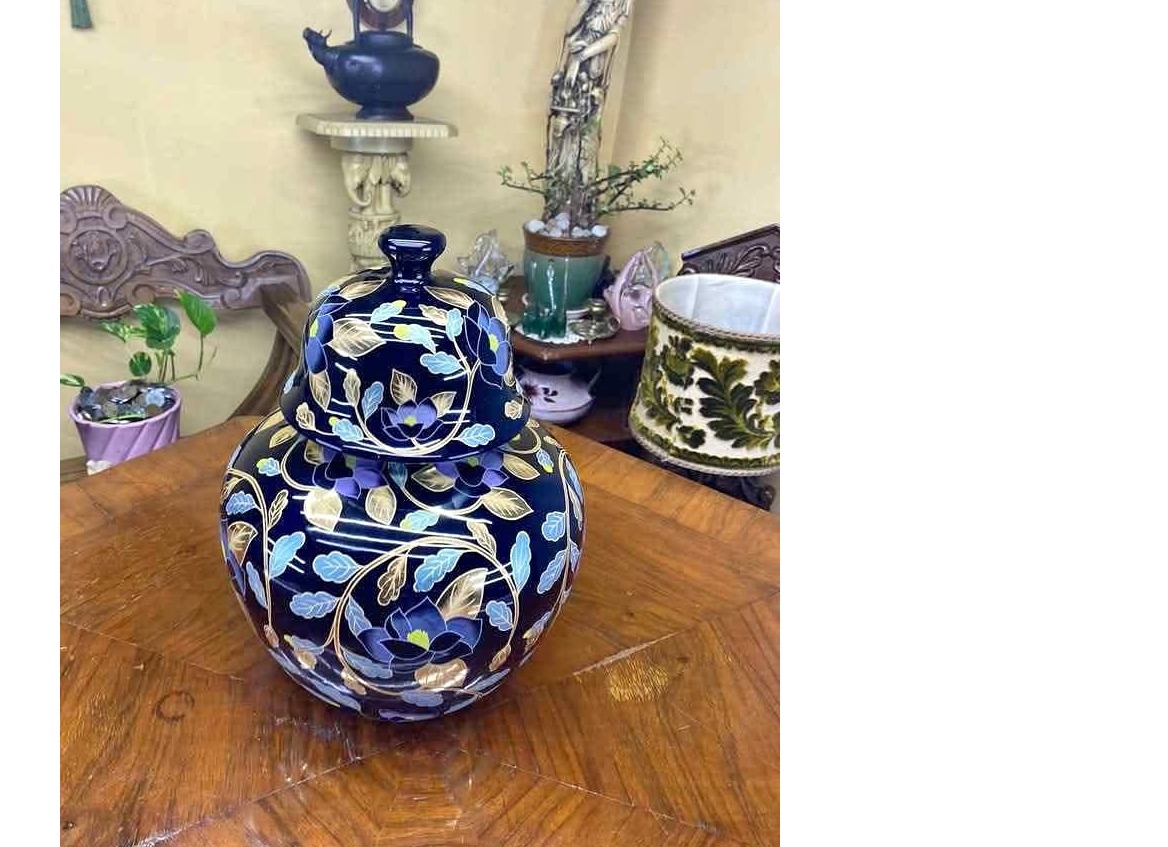 Hand made porcelain pot