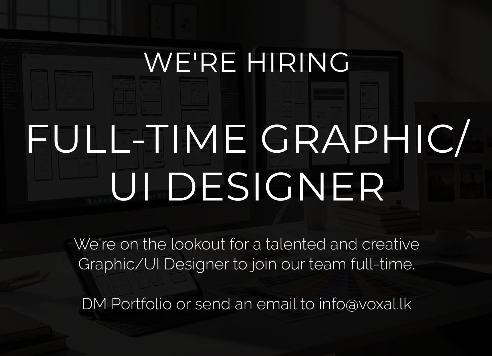 Full time- Graphic/UI designer