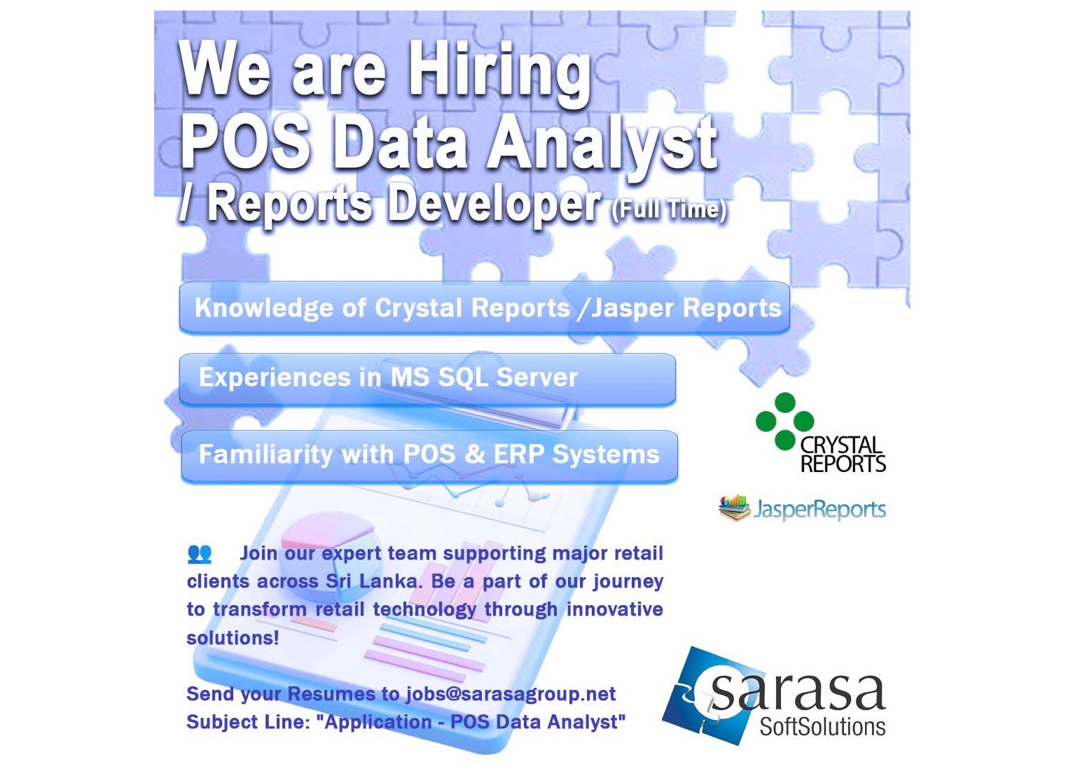 🔅We are hiring POS data analyst