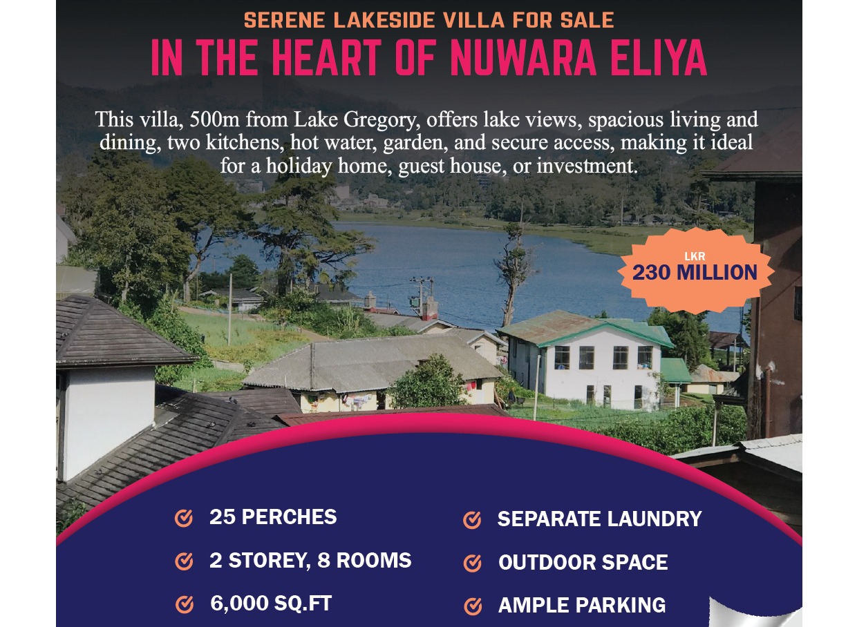 VILLA FOR SALE IN NUWARA ELIYA