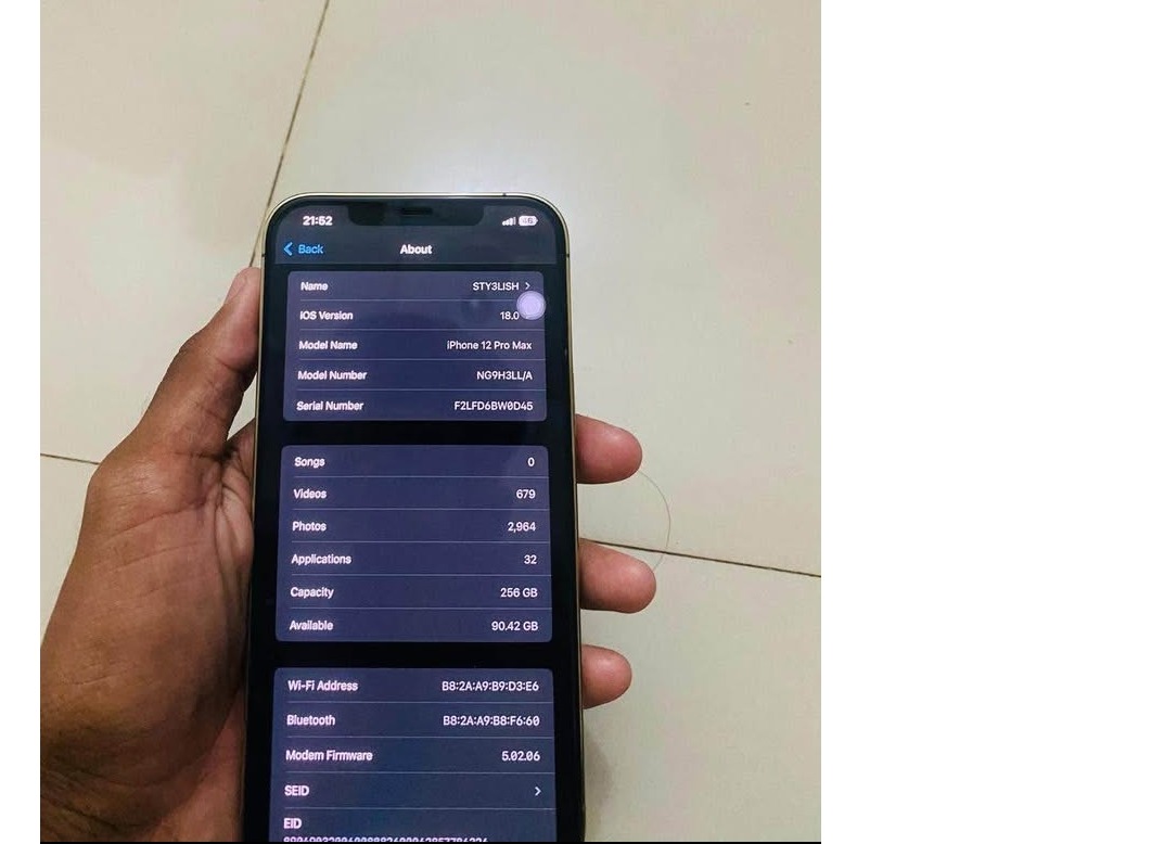 Iphone 12 promax