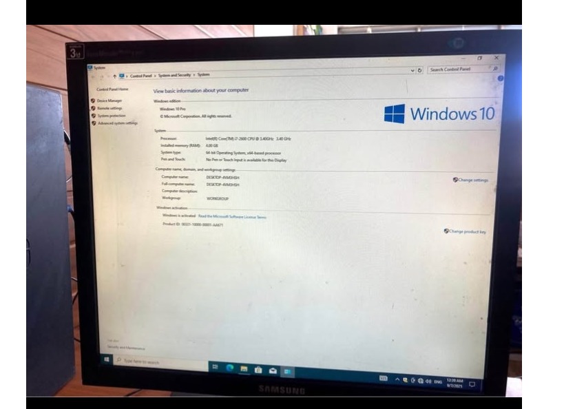 I7 samsung desktop 🖥