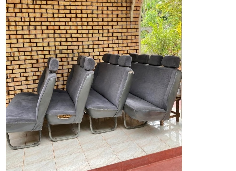 Caravan high roof van seat set