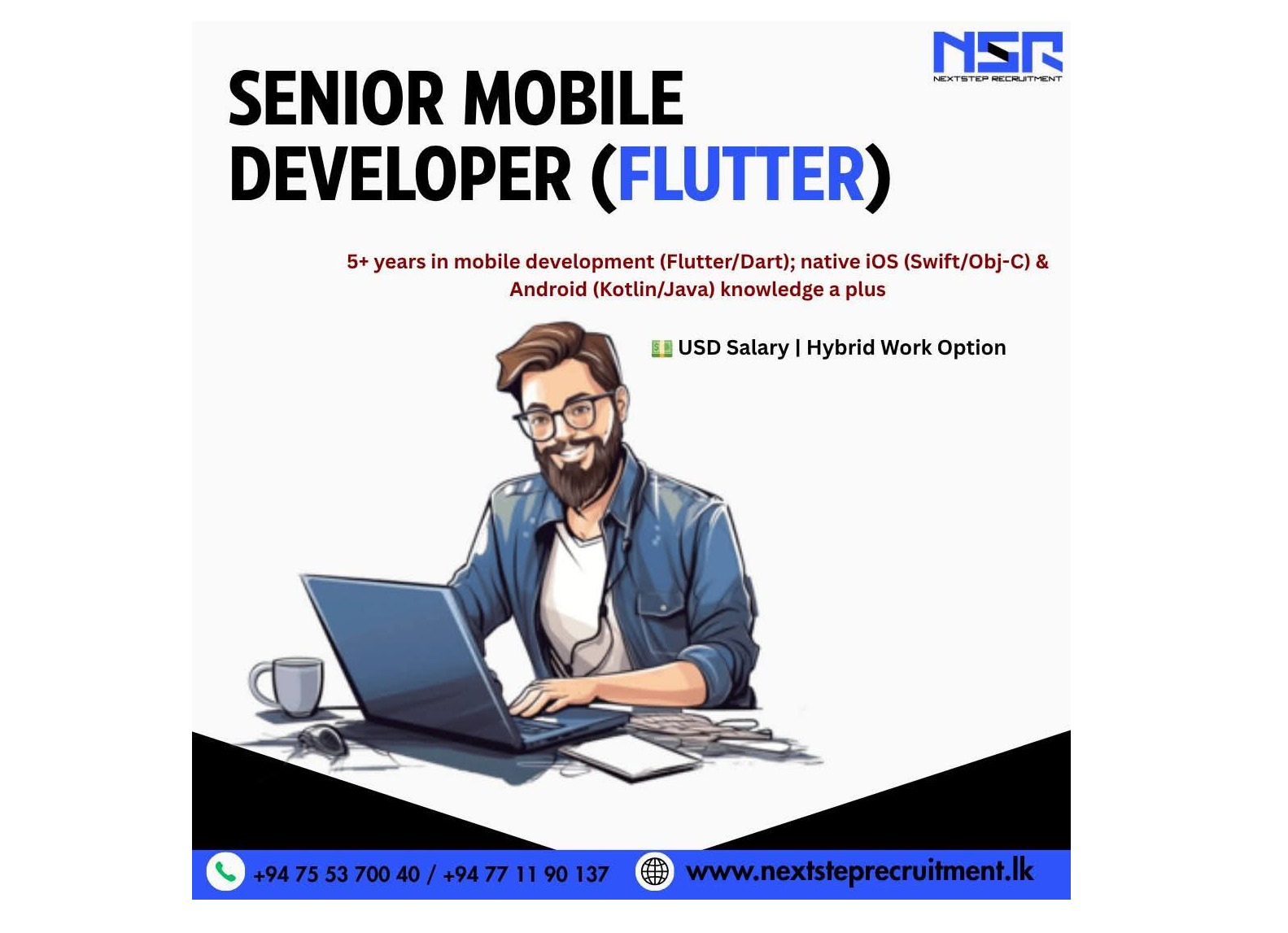 Senior mobile developer (Flutter)