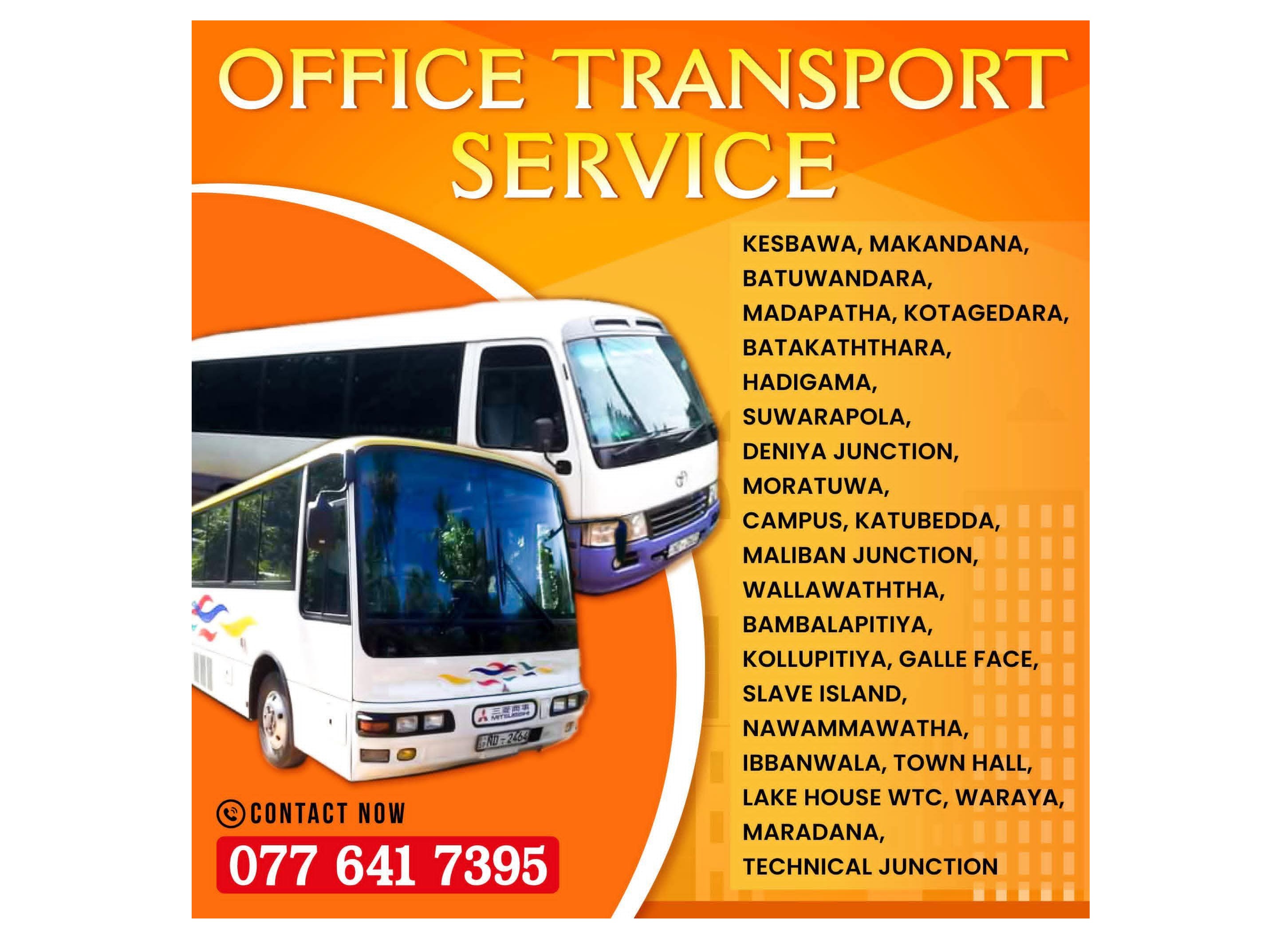 Office transport service