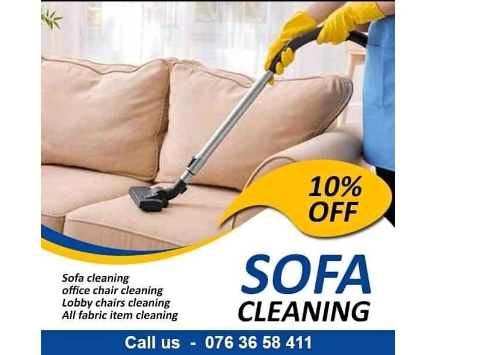 Sofa cleaning services 🏷