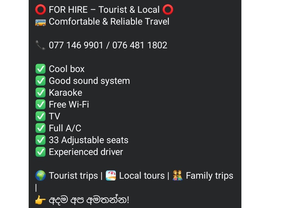 🤗 Comfortable & reliable travels 🤗