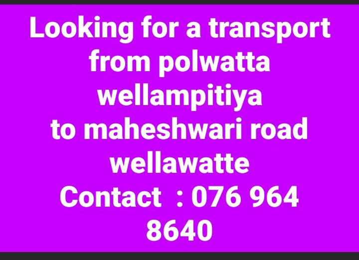 I'm Looking transport service 🔎