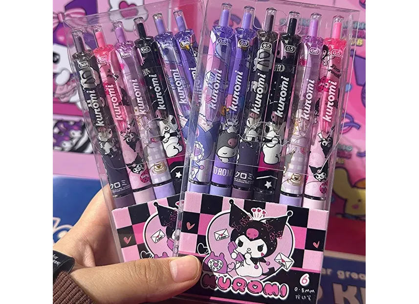 6Pcs Sanrio Gel Pen