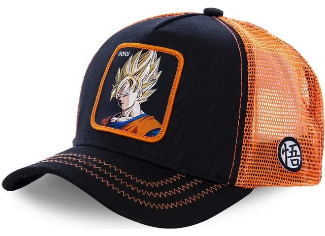 Dragon Ball Z Men's Caps Goku Hat Men's and Women's Baseball Caps Summer Sun Visor Gift Cap Apparel Accessories