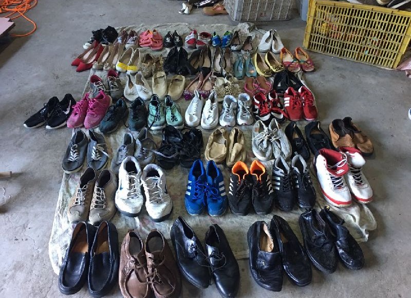 Shoes for donation