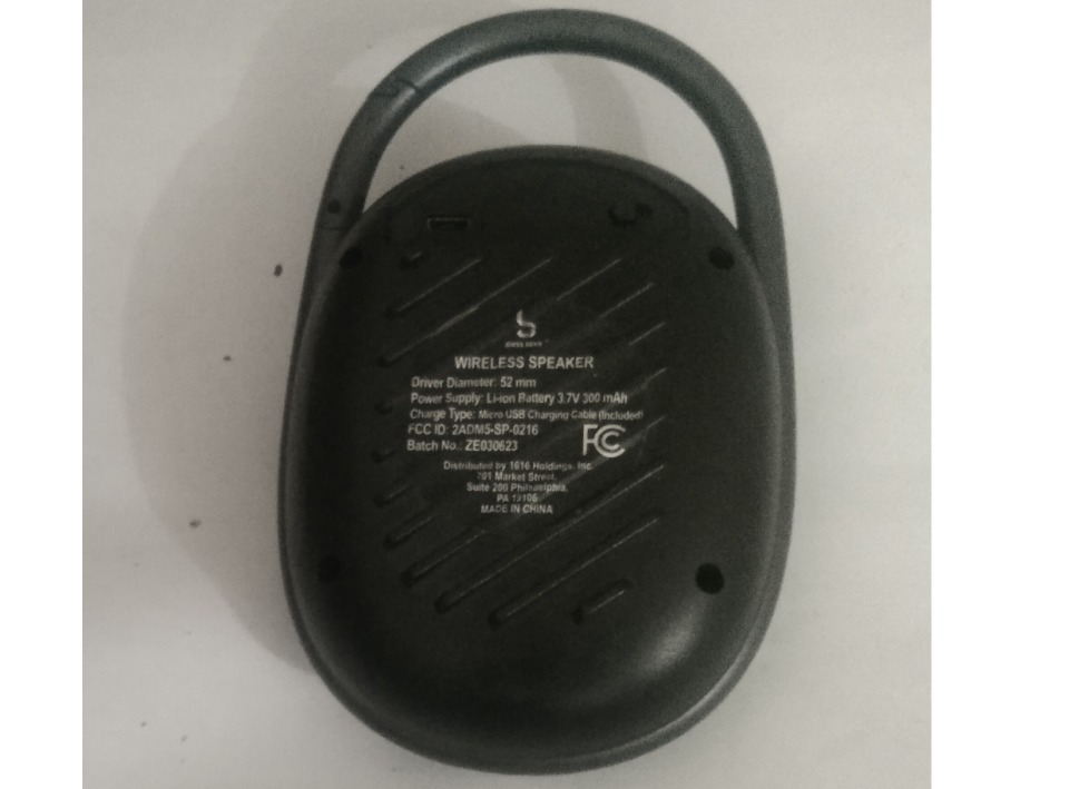 Bluetooth speaker