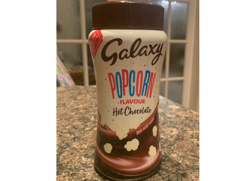 Galaxy popcorn flavour Hot Chocolate