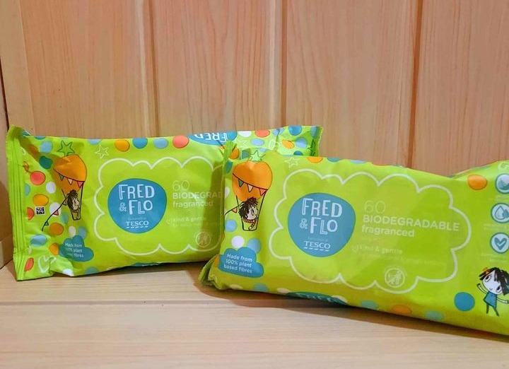 Fred& Flo Tesco Baby 60 wipes