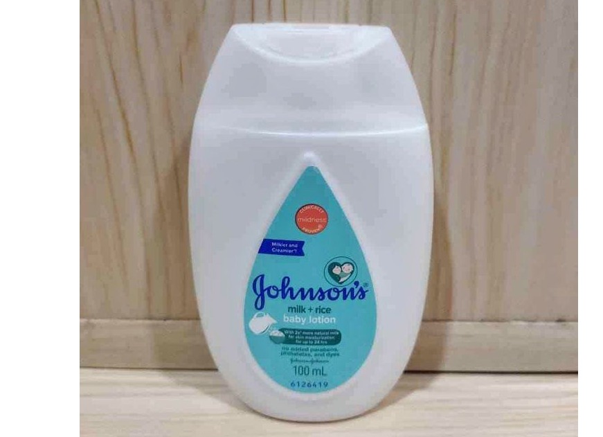 Johnson milk rice lotion