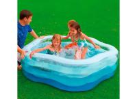 Intex Pentagonal Family Pool - 56495