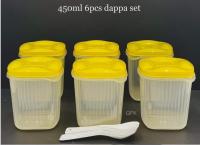 6 pcs Dappa set with spoon