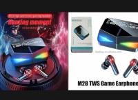 TWS Earbuds M28 with Bluetooth headphone