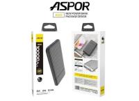 Aspor A323 Power Bank 10000MAh  2 Outputs