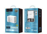 Hoco Wall Charger C48 3 USB ports UK