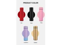 Gradient Color Smart Insulation Mini Thermal Cup LED Digital Temperature Display Water Bottle Stainless Steel 500ml