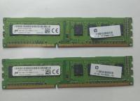 High Performance Two DDR3 4GB RAMS for Desktop 1600mhz (1RX8)