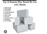 Lightweight AAC Cement/ Fly Ash Blocks Blocks