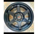 14 inch Ray Matte Black Alloy Wheel