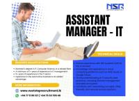 Assistant manager IT