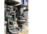 water fountain concrete or titanium