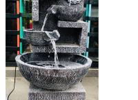 water fountain concrete or titanium