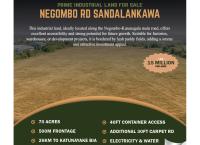 INDUSTRIAL LAND FOR SALE NEGOMBO RD SANDALANKAWA