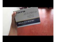 Tokina 100mm Marco Lens