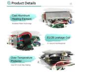 Instant 5.5KW 4 Gear Hot Water Shower Heater Fullset